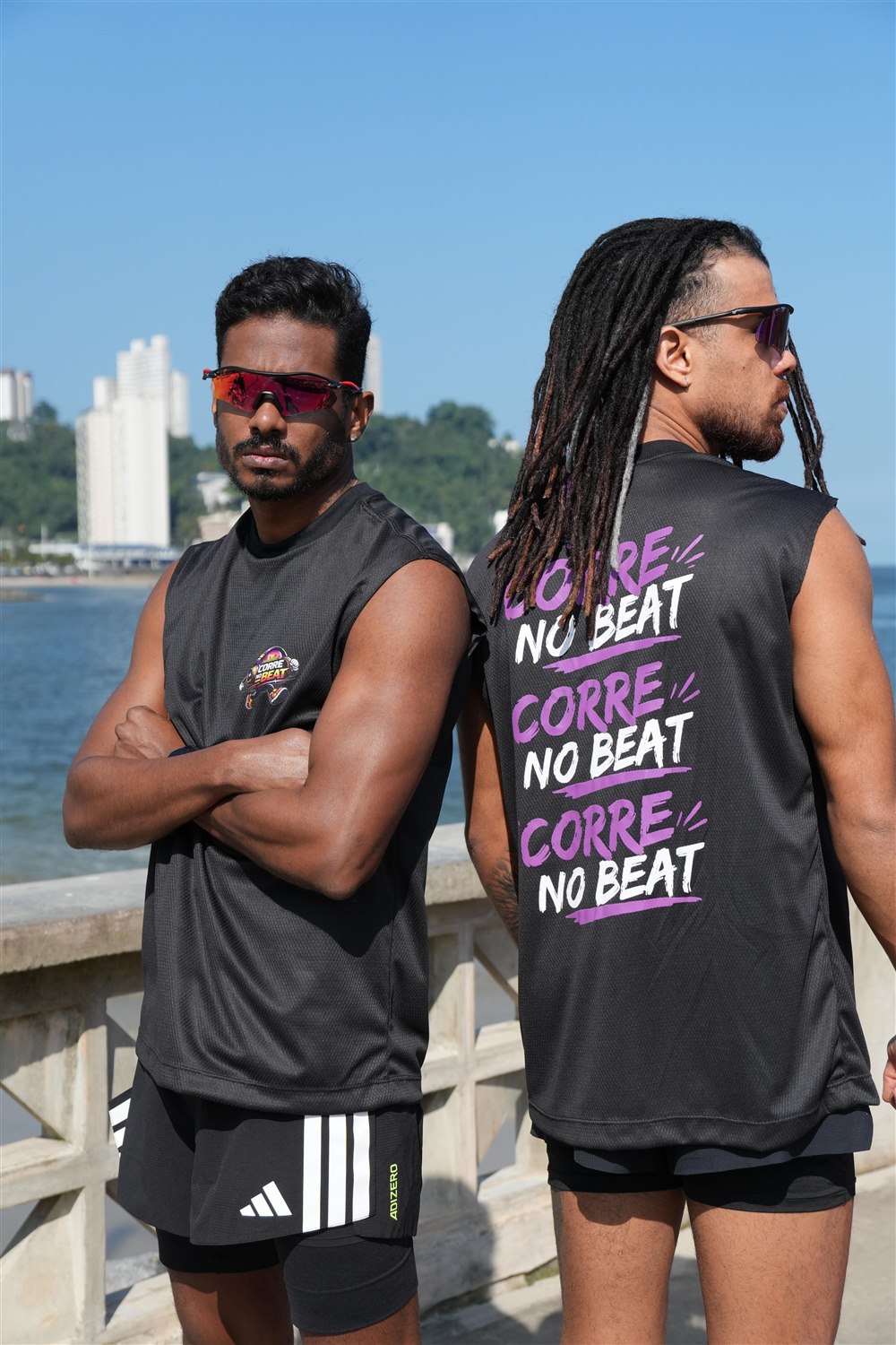 Camiseta masculina Corre no Beat